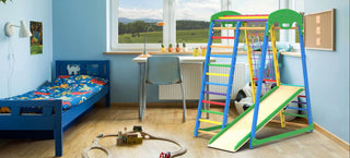 Wood Jungle Gym for Kids