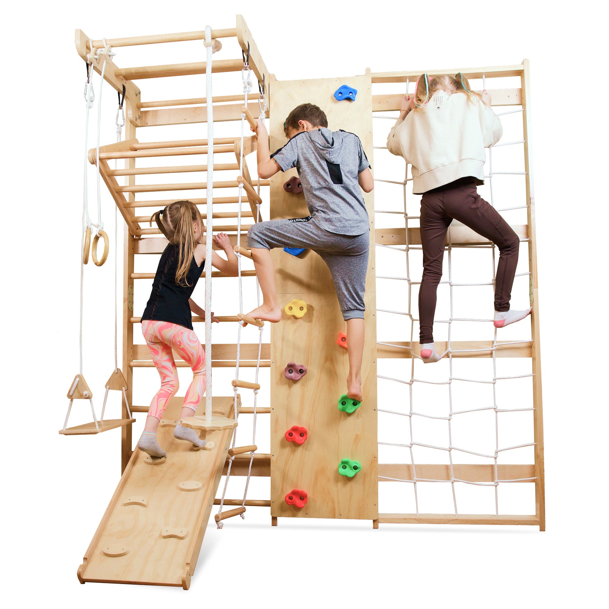 Kids Swedish Ladder Foldable Indoor Playground, Swedish Ladder