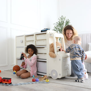 Toys Storage Organizer Bus