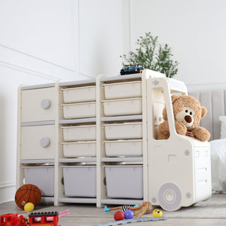 Toys Storage Organizer Bus