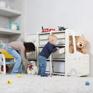 Toys Storage Organizer Bus