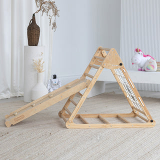 Pikler Triangle Set with Ramp "Pyramid" (4 in 1)