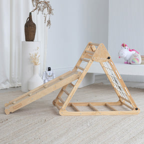 Pikler Triangle Set with Ramp Pyramida