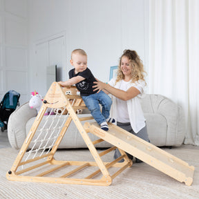 Pikler Triangle Set with Ramp Pyramida