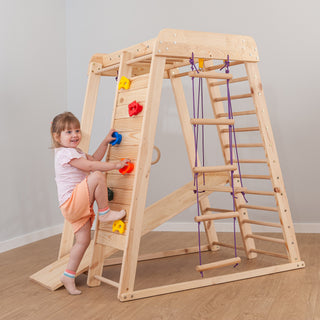 Indoor Playground Climber Slide Kinder Sportwood