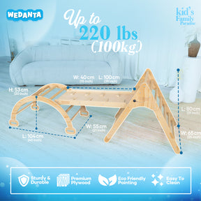 Pikler Triangle Set 3 in 1