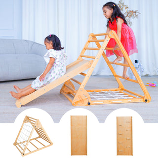 Pikler Triangle Set with Ramp "Pyramid" (4 in 1)