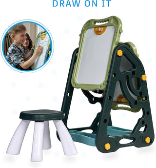 Magnetic Chalkboard Drawing Art easel Green
