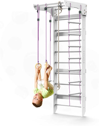 Wooden Swedish Ladder Wall Set KINDER-2 - Wedanta Kids