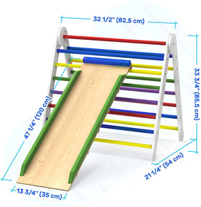 Triangle Climber with Ramp - Wedanta Kids