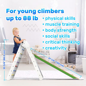 Triangle Climber with Ramp - Wedanta Kids