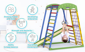 Indoor Playground Toddler Climber Slide SPORTWOOD - Wedanta Kids