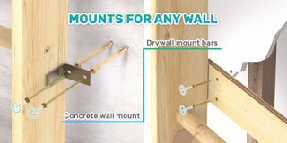 Wooden Swedish Ladder Wall Set Sport-4 - Wedanta Kids