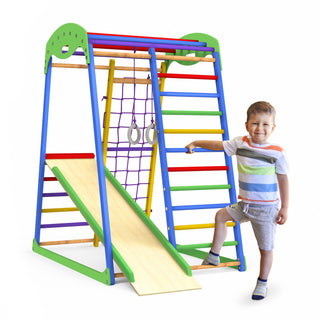 Indoor Playground Toddler Climber Slide SPORTWOOD - Wedanta Kids